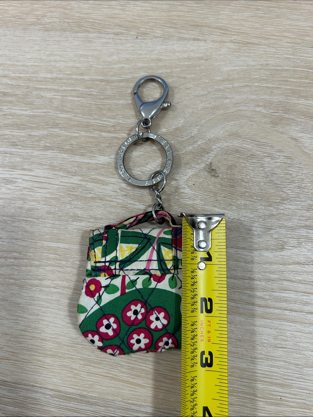 Small Fabric Keychain Pouch - Picture 4 of 5